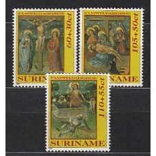 Surinam - Correo 1992 Yvert 1252/4 ** Mnh Pascuas