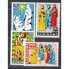 Surinam - Correo 1995 Yvert 1369/72 ** Mnh Navidad