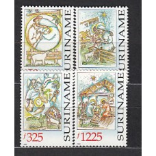 Surinam - Correo 1998 Yvert 1505/8 ** Mnh Navidad