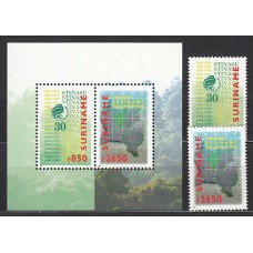 Surinam - Correo 1999 Yvert 1535/6+H,81 ** Mnh