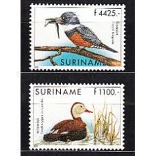 Surinam - Correo 2000 Yvert 1564/5 ** Mnh Fauna. Aves
