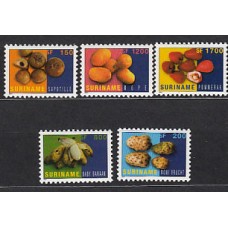 Surinam - Correo 2001 Yvert 1605A/E ** Mnh Frutos