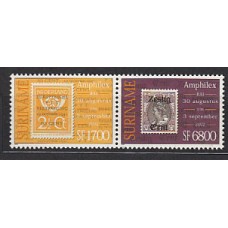 Surinam - Correo 2002 Yvert 1608/9 ** Mnh Exposición Filatelica