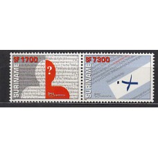 Surinam - Correo 2002 Yvert 1639/40 ** Mnh Upaep