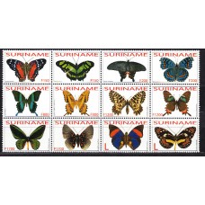 Surinam - Correo 2004 Yvert 1688/99 ** Mnh Fauna. Mariposas