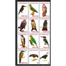 Surinam - Correo 2004 Yvert 1736/45+A,118/9 ** Mnh Fauna. Aves