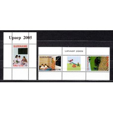 Surinam - Correo 2005 Yvert 1783/4+H,101 ** Mnh Upaep