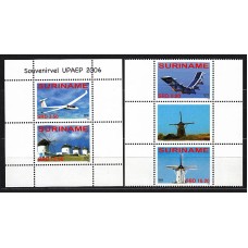 Surinam - Correo 2006 Yvert 1828/9+H,104 ** Mnh Upaep. Aviones