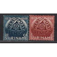 Surinam - Correo 1949 Yvert 269/70 * Mh Upu