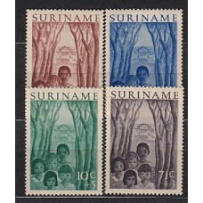 Surinam - Correo 1954 Yvert 297/300 ** Mnh