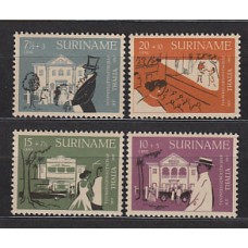 Surinam - Correo 1958 Yvert 318/21 ** Mnh