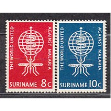 Surinam - Correo 1962 Yvert 371/2 ** Mnh Paludismo