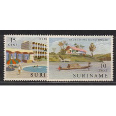 Surinam - Correo 1962 Yvert 373/4 * Mh Turismo