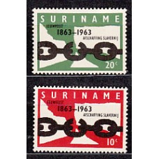 Surinam - Correo 1963 Yvert 383/4 ** Mnh