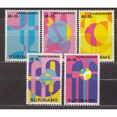 Surinam - Correo 1980 Yvert 783/7 ** Mnh Pascuas