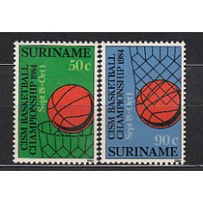 Surinam - Correo 1984 Yvert 967/8 ** Mnh Deportes