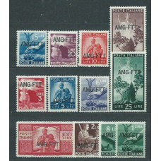 Trieste Zona A - Correo Yvert 48/59 **/* Mnh/Mh