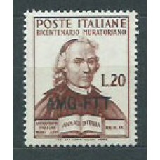 Trieste Zona A - Correo Yvert 75 ** Mnh Muratori