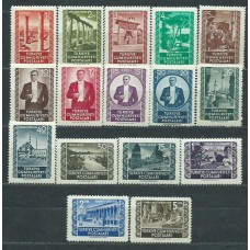 Turquia - Correo 1952 Yvert 1144/59 * Mh