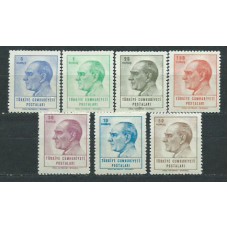 Turquia - Correo 1965 Yvert 1711/7 ** Mnh Ataturk