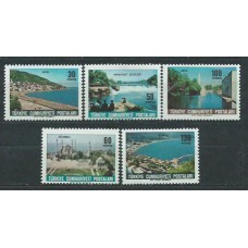 Turquia - Correo 1965 Yvert 1727/31 ** Mnh Vistas de Turquia