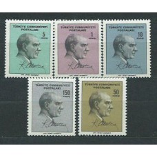 Turquia - Correo 1965 Yvert 1750/4 ** Mnh Ataturk