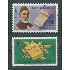 Turquia - Correo 1968 Yvert 1865/6 ** Mnh