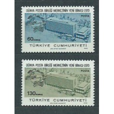 Turquia - Correo 1970 Yvert 1954/5 ** Mnh UPU