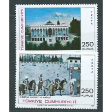 Turquia - Correo 1971 Yvert 2015/6 ** Mnh