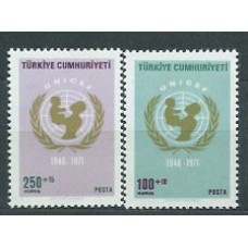 Turquia - Correo 1971 Yvert 2017/8 ** Mnh