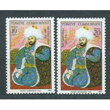 Turquia - Correo 1981 Yvert 2313/4 ** Mnh Mehmet II