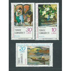 Turquia - Correo 1981 Yvert 2358/60 ** Mnh Pinturas