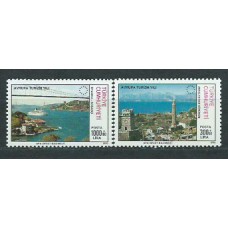 Turquia - Correo 1990 Yvert 2632/3 ** Mnh Vistas de Turquia