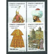 Turquia - Correo 2003 Yvert 3064/7 ** Mnh