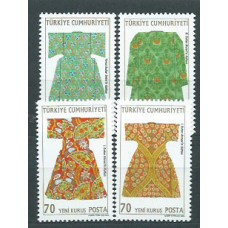 Turquia - Correo 2005 Yvert 3168/71 ** Mnh Caftans