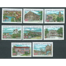 Turquia - Correo 2007 Yvert 3327/34 ** Mnh Ciudades turcas