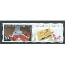 Turquia - Correo 2008 Yvert 3341/2 ** Mnh San Valentin