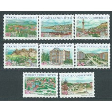 Turquia - Correo 2008 Yvert 3368/75 ** Mnh Ciudades turcas