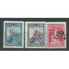 Turquia - Correo 1929 Yvert 741/3 (*) Mng