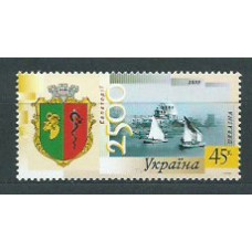 Ukrania - Correo Yvert 536 ** Mnh Escudo y velereos