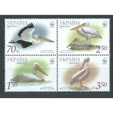 Ukrania - Correo Yvert 822/5 ** Mnh Fauna aves