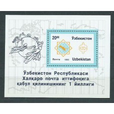 Uzbekistan - Hojas Yvert 6D ** Mnh