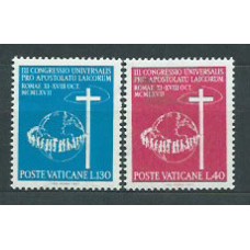 Vaticano - Correo 1967 Yvert 471/2 ** Mnh