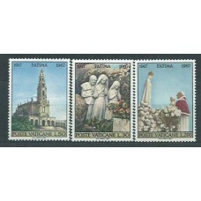 Vaticano - Correo 1967 Yvert 473/5 ** Mnh Apariciones de Fátima