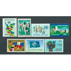 Naciones Unidas - Viena Correo 1979 Yvert 1/7 ** Mnh