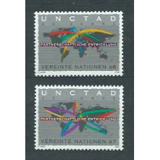 Naciones Unidas - Viena Correo 1994 Yvert 196/7 ** Mnh