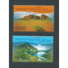 Naciones Unidas - Viena Correo 1999 Yvert 297/8 ** Mnh Patrimonio Mundial