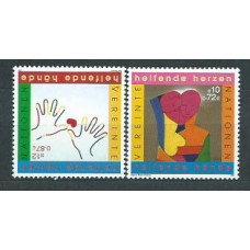 Naciones Unidas - Viena Correo 2001 Yvert 346/7 ** Mnh