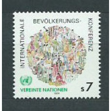 Naciones Unidas - Viena Correo 1984 Yvert 38 ** Mnh