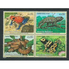 Naciones Unidas - Viena Correo 2006 Yvert 472/5 ** Mnh Fauna